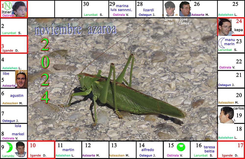 calendario