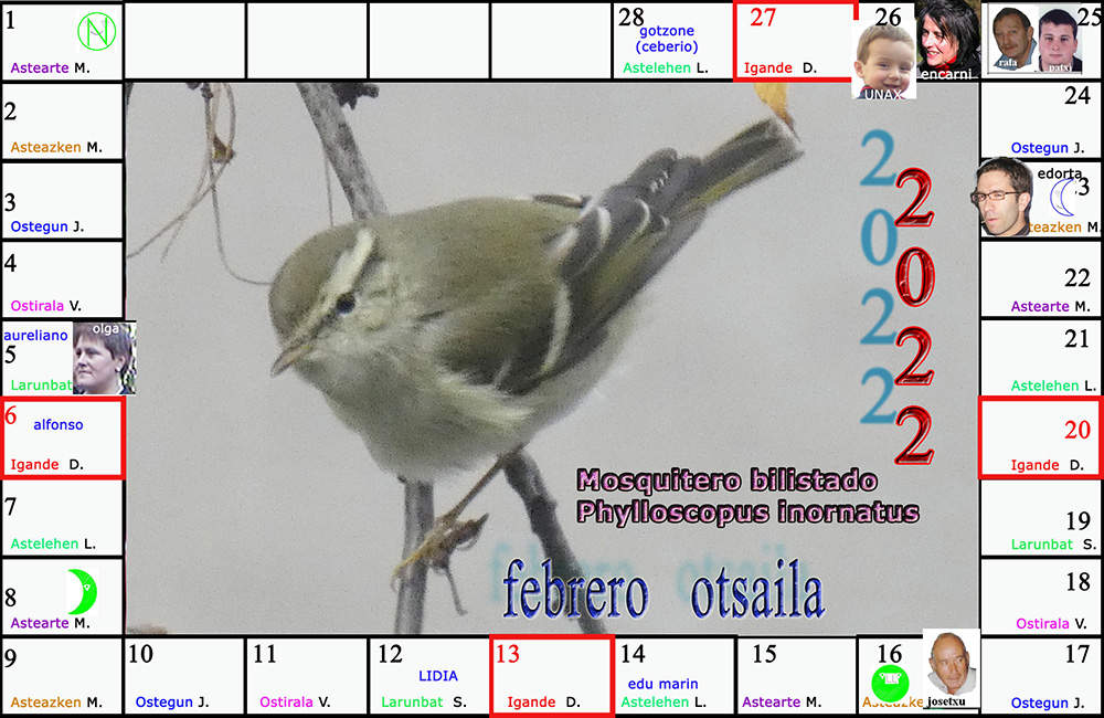 calendario