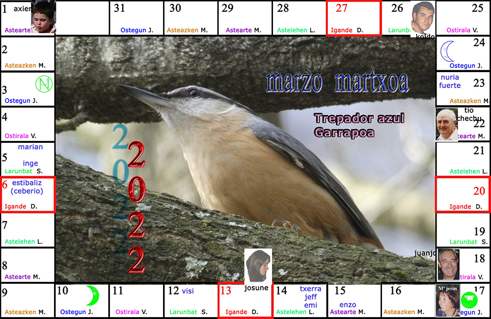 calendario